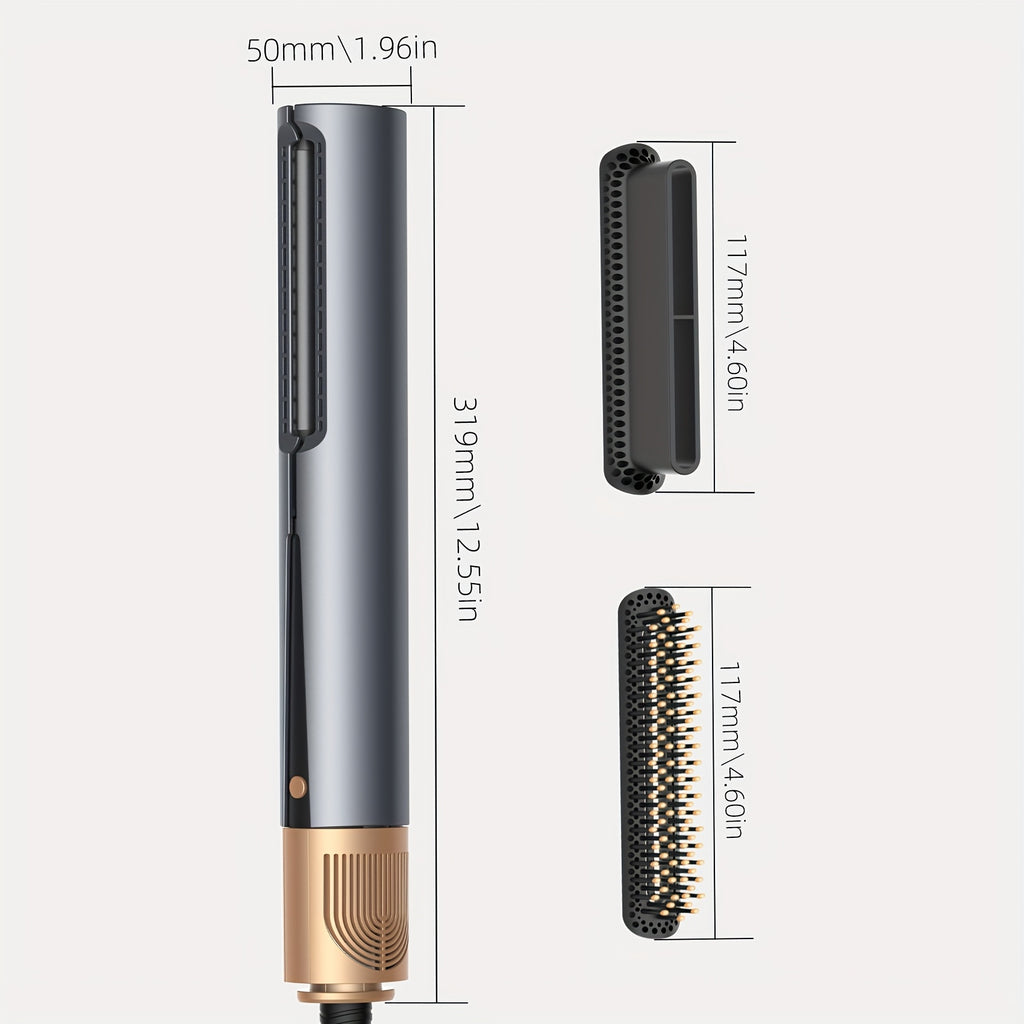 Air Straightener with High-Speed Air Hair Straightener, Smart Temperature Control, No Heat Damage, Travel-Friendly Design Hair Straightener 2 in 1 Wet to Dry