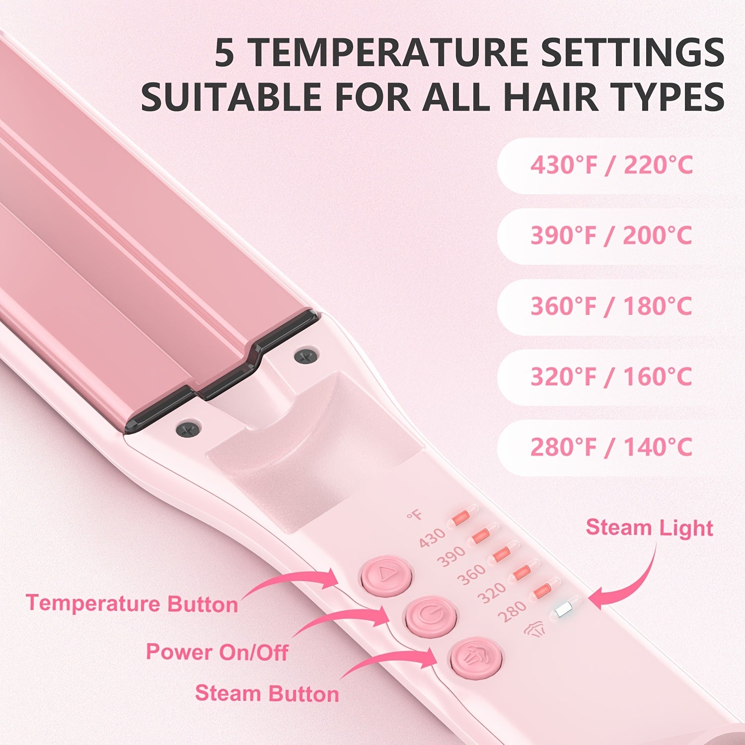 Pro 1.5-inch Cool Mist Infrared Hair Straightener