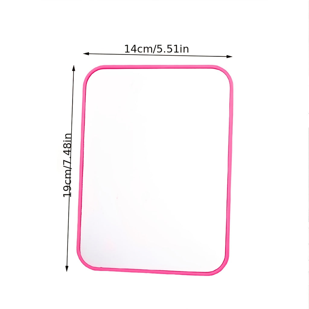 Telescopic Rectangular 3-In-1 Mirror, Handheld\u002FHanging\u002FDesktop Multi-Functional, Bathroom Vanity Mirror, Campus Season Dormitory Essential, Valentine'S Day\u002FWedding Season\u002FChristmas\u002FMother'S Day Practical Souvenir