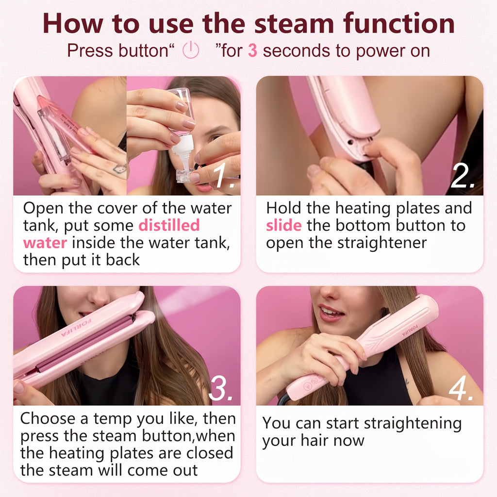 Pro 1.5-inch Cool Mist Infrared Hair Straightener